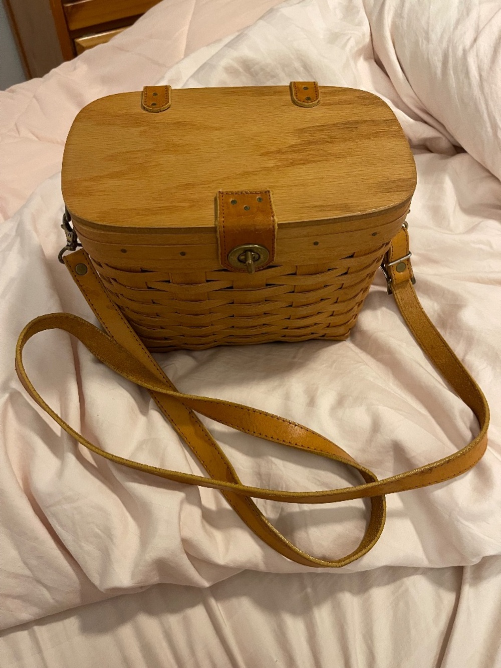 Longaberger Basket purse with liner